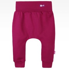 Kojenecké tepláky Baby - vzor 20 fialová
