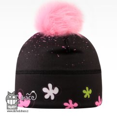 Flavio - chlupatá bambulka čepice pro zimní období. - vzor 13