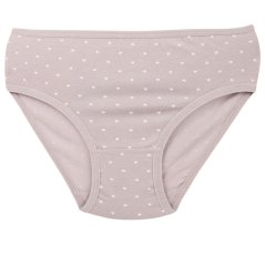 Dívčí bavlněné kalhotky - vzor 161 - šedomodrá- srdíčka