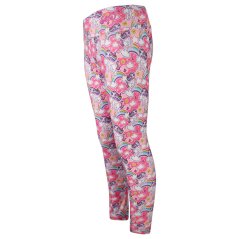 Dětské legíny Silky - vzor 09 - růžová - jednorožci