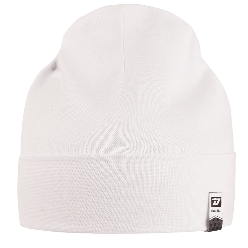 Bavlněná čepice York - vzor 30 - bílá