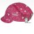 Funkční lehoučký šátek Emily kšilt na jaro a léto - vzor 33 - růžová neon jednorožec
