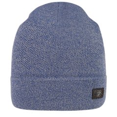 Merino pletená čepice Urban - vzor 42 - světlá jeans