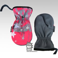Rukavice softshell - vzor 15 - DOPRODEJ