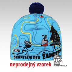 klubová zimní čepice Flavio - funkční čepice - vzor 001