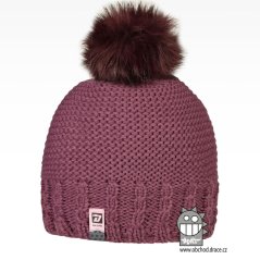 Kulich chlupatá bambule - Rainbow vzor 06 - fialová