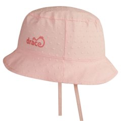 Letní bavlněný klobouk Hawaii nopek - vzor 003 - světle starorůžová