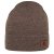 Merino pletená čepice Urban - vzor 34 - tmavá béžová