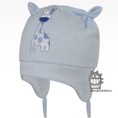 Kojenecká bavlněná čepice DOPRODEJ - vzor 001