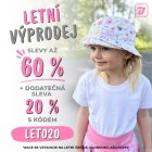 Letní výprodej klobouků 2026