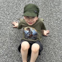 Kšiltovka Raul - vzor 07 - khaki zelená