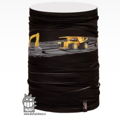 Nákrčník / multifunkční šátek - vzor 75 - bagr