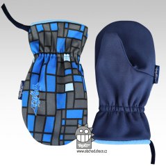 Rukavice softshell - vzor 13 - DOPRODEJ