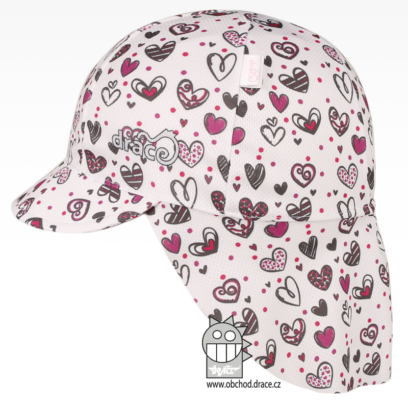 Letní funkční kšiltovka s plachetkou na krk SAFARI - vzor 09 - DOPRODEJ