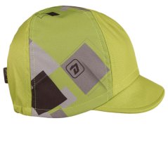 Kšiltovka softshell - vzor 30 - zelená neon