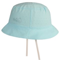 Letní bavlněný klobouk Hawaii nopek - vzor 001 - mentolová