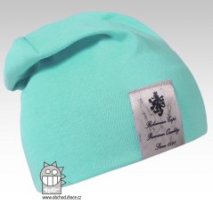 Pastels - vzor 08 - mentolová