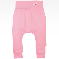 Kojenecké tepláky Baby - vzor 18 růžová