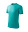 Dětské bavlněné tričko - vzor 17 - zelená emerald