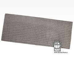Merino pletená šála chomout Harmony - vzor 05 - šedá