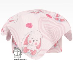 Funkční lehoučký šátek Emily kšilt na jaro a léto - vzor 01