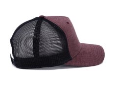 Kšiltovka Snap Curved - vzor 01 - bordó
