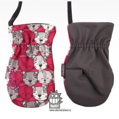 Rukavice softshell - vzor 55