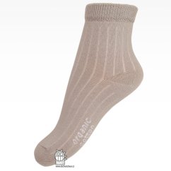 Dětské ponožky KidsMed z organické bavlny - vzor 005 - šedá