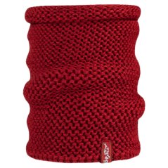 Merino pletený nákrčník Vanto - vzor 12 - bordo