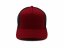 Kšiltovka  Snap Curved - vzor 03 - červená vel. 56-60