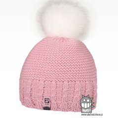 Kulich chlupatá bambule - Rainbow vzor 01 - světle růžová