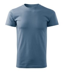 Bavlněné unisex tričko - vzor 28 - denim