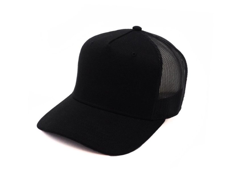 Kšiltovka  Snap Curved - vzor 02 - černá vel. 56-60