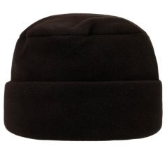 Dámský zimní poloklobouk - vzor 089 - černá - polar fleece