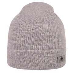 Merino pletená čepice Urban - vzor 28 - světle šedá