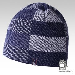Čepice pletená podšitá fl - vzor 02