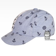 Dětská letní kšiltovka- vzor 122 vel. 46-48