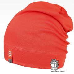 Spadlá bavlněná čepice Alan - vzor 31 - terakota