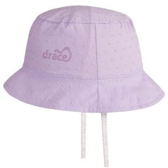 Letní bavlněný klobouk Hawaii nopek - vzor 006 - světle fialová