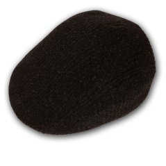 Pánská zimní bekovka - vzor 04 - šedá - vroubkovaná