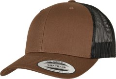 6panelová kšiltovka Flexfit 6606/6606T - hnědá/černá