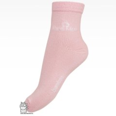Dětské bambusové ponožky KidsMed - vzor 004 - světle růžová