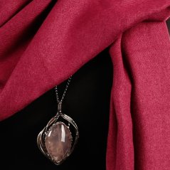 Dámská elegantní šála - vzor 046 - vínová