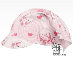 Funkční lehoučký šátek Emily kšilt na jaro a léto - vzor 01