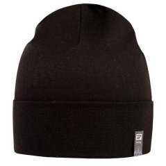 Bavlněná čepice York - vzor 12 - černá