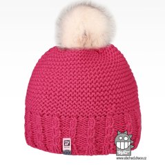 Kulich chlupatá bambule - Rainbow vzor 05 - růžová