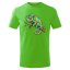 Dětské bavlněné tričko s potiskem - vzor 0256 - chameleon