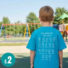 Školkové tričko - Pejsek - 008