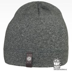 Bavlněná čepice Alan - vzor 28 - šedá střední