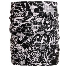 Funkční nákrčník Falco - vzor 009 - černá - graffiti